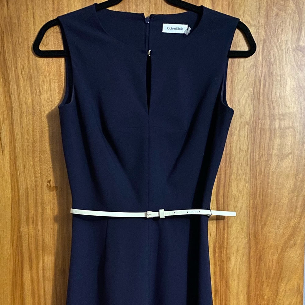 Navy Calvin Klein Dress